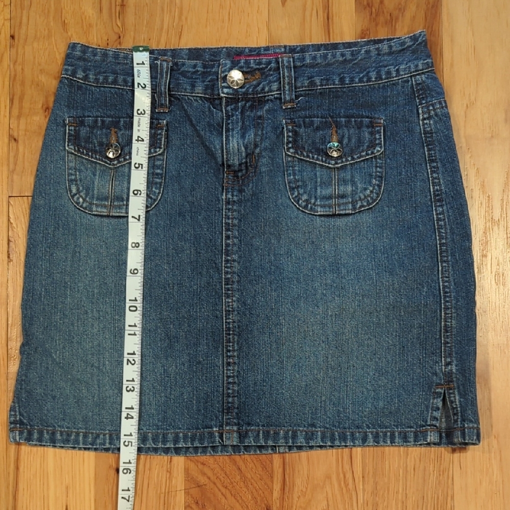 SO Classic Blue Denim Mini Skirt